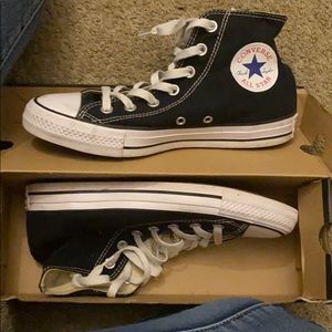 Black High Top Converse